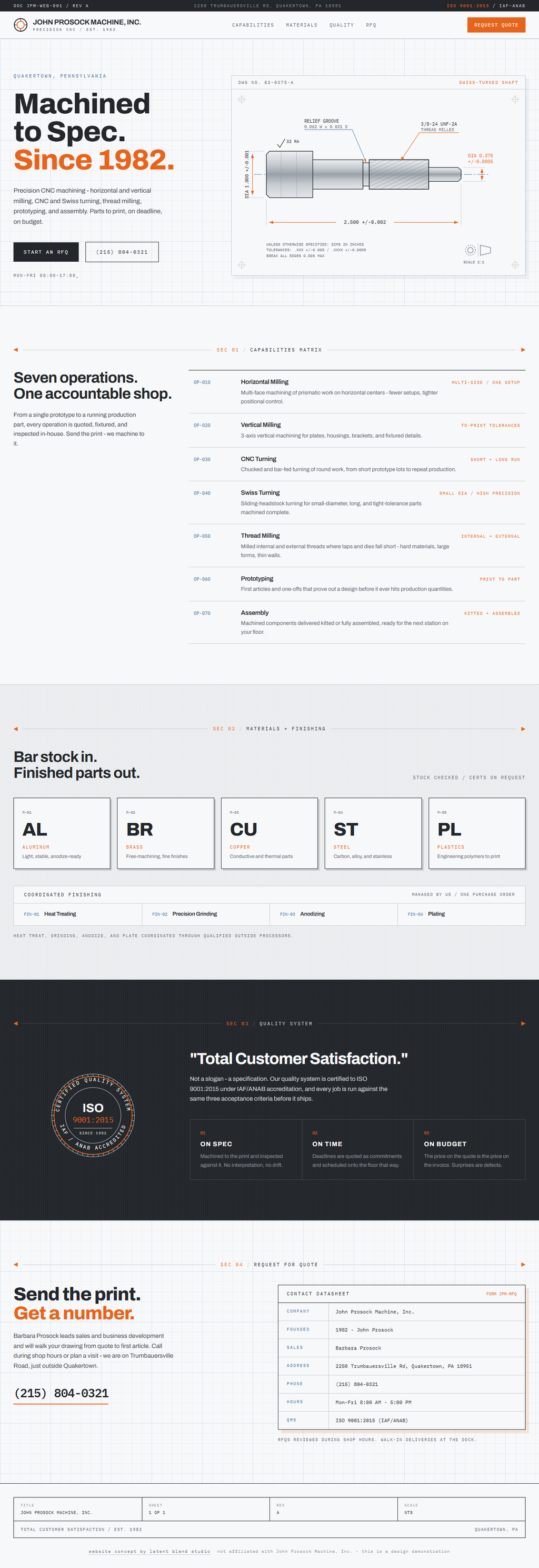 John Prosock Machine redesign concept